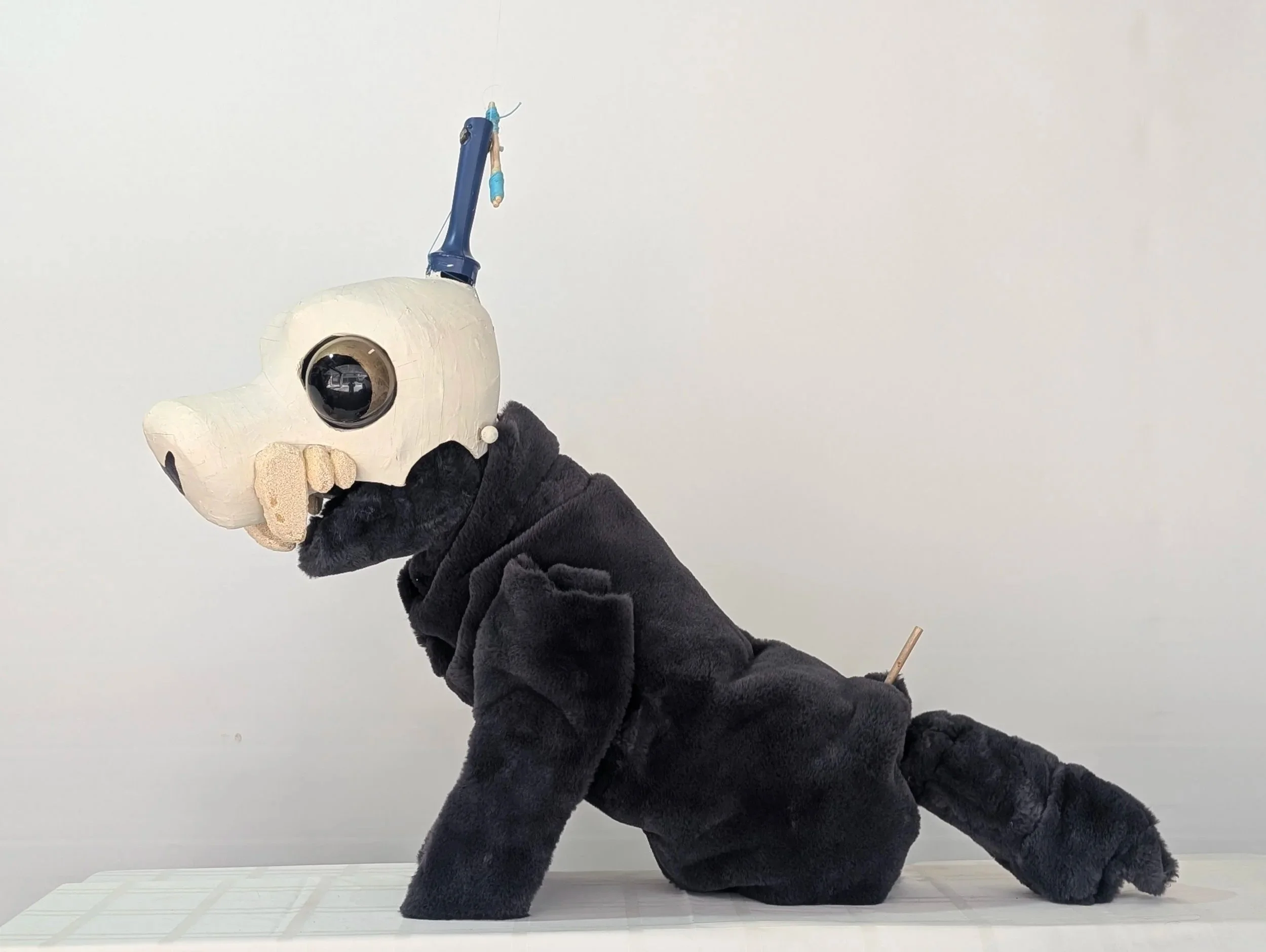 King — Rod & String Puppet by Aurelia Cosette Sims