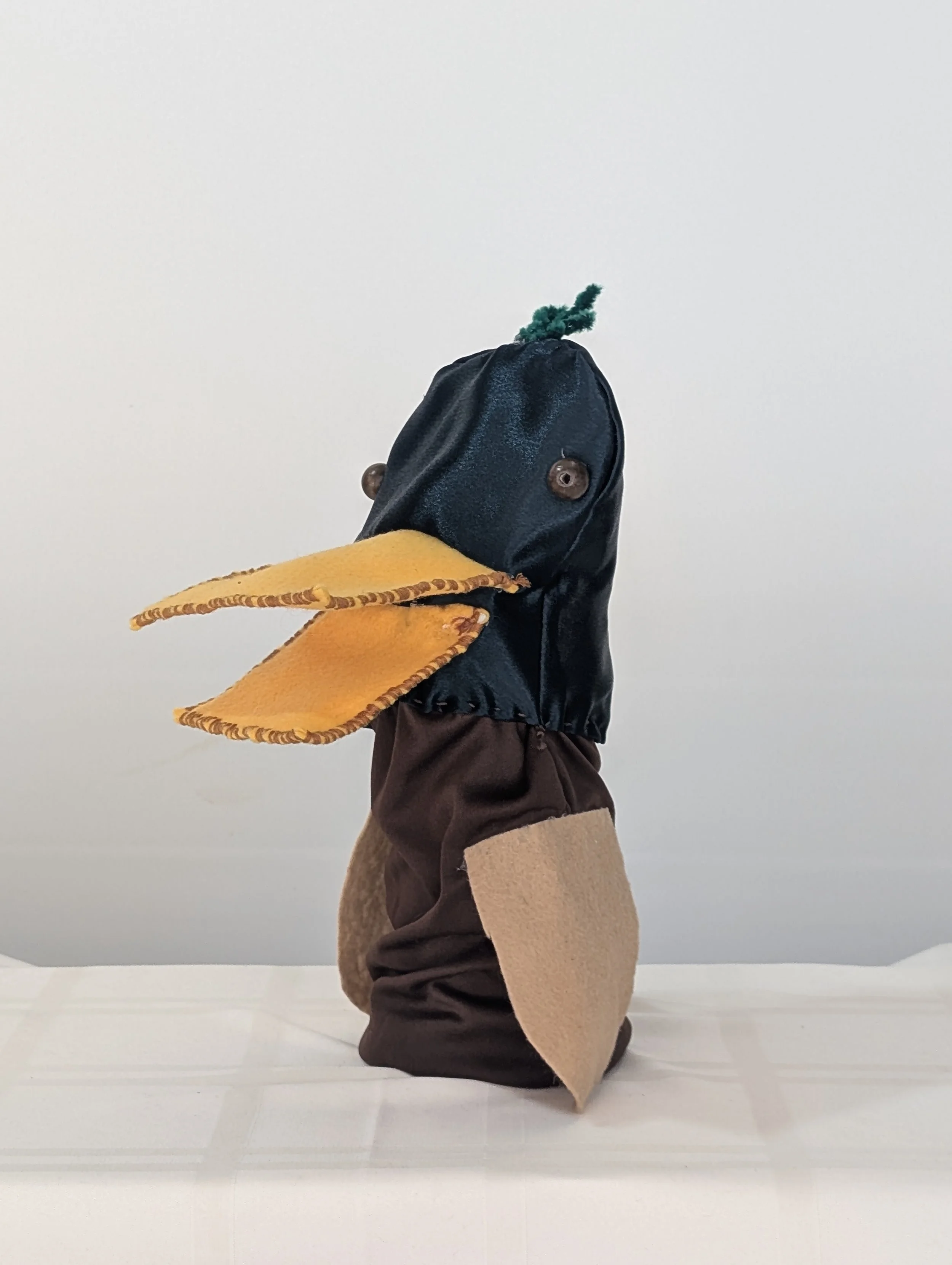 Mallard — Hand Puppet by Aurelia Cosette Sims